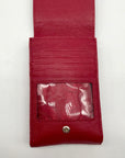 Brighton Red Pebbled Leather Pretty Tough Rox Phone Organizer