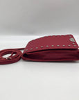 Brighton Red Pebbled Leather Pretty Tough Rox Phone Organizer