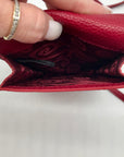 Brighton Red Pebbled Leather Pretty Tough Rox Phone Organizer