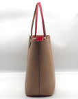 Christian Louboutin Nude Pebbled Leather Cabata Tote Bag
