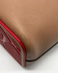 Christian Louboutin Nude Pebbled Leather Cabata Tote Bag