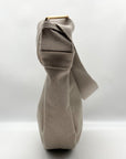July Beige Canvas Crescent Everyday Crossbody Bag