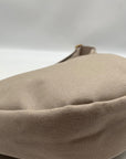 July Beige Canvas Crescent Everyday Crossbody Bag