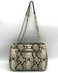 I.N.C. International Concepts Deliz Medium Snake Embossed Chain Shoulder Bag