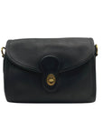 Coach Vintage Black Glovetanned Leather Devon Bag 326