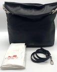 Coach Black Leather Madison Hobo Bag 27858