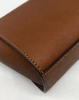 Michael Kors Brown Leather Mini Selma Crossbody Bag