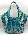 Brahmin Hydro Melbourne Croc Embossed Leather Carla Tote Bag