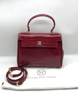 Victoria Hyde Maroon London Crossbody Bag