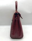 Victoria Hyde Maroon London Crossbody Bag