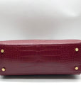 Victoria Hyde Maroon London Crossbody Bag
