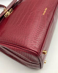 Victoria Hyde Maroon London Crossbody Bag
