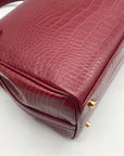 Victoria Hyde Maroon London Crossbody Bag