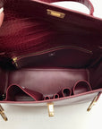 Victoria Hyde Maroon London Crossbody Bag