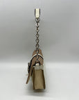 LongChamp Beige Leather Shoulder Bag