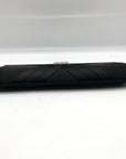 I.N.C. International Concepts Black Satin Kelsie Clutch Crossbody Bag