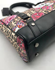 Ed Hardy Leopard Skull Tattoo Satchel Bag