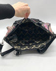 Ed Hardy Leopard Skull Tattoo Satchel Bag