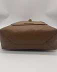Steve Madden Brown Faux Leather Turn lock Shoulder Bag & Wallet