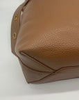 Steve Madden Brown Faux Leather Turn lock Shoulder Bag & Wallet