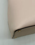 Kate Spade Light Pink Pebbled Leather Computer Tote Bag