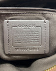 Coach Brown Signature Coated Canvas Val Duffle Bag C2819