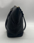 Kate Spade Large Larchmont Avenue Black Pebbled Leather Tote Bag