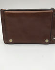 Patricia Nash Brown Leather Phone Clutch