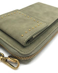 Style & Co Hazy Sage Crossbody Wallet