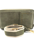 Style & Co Hazy Sage Crossbody Wallet