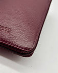 Giani Bernini Purple Leather Crossbody Wallet