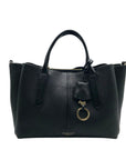 Radley London Black Pebbled Leather Medium Hillgate Place Grab Satchel Bag