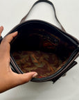 Brighton Brown Leather Shoulder Bag