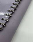 White House Black Market Lavender Patent Leather Convertible Clutch