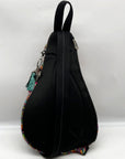 Sakroots Black Spirit Multicolor Nylon On The Go Sling Pack