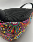 Sakroots Black Spirit Multicolor Nylon On The Go Sling Pack