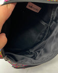 Sakroots Black Spirit Multicolor Nylon On The Go Sling Pack