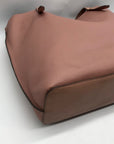 Anne Klein Pink Leather Tote Bag
