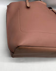 Anne Klein Pink Leather Tote Bag