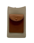 Cafune Camber Cream and Camel Italian Leather Sling