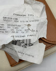 Cafune Camber Cream and Camel Italian Leather Sling