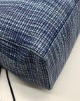 Cole Haan Blue Straw Benson Tote Bag
