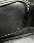 Kenneth Cole Black Leather Briefcase