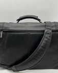 Kenneth Cole Black Leather Briefcase