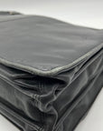 Kenneth Cole Black Leather Briefcase
