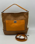 Coach Park Colorblock Carrie/ Hobo Bag F24369