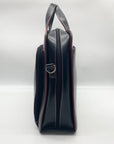 Lodis Black Leather Convertible Briefcase