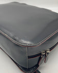 Lodis Black Leather Convertible Briefcase