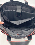 Lodis Black Leather Convertible Briefcase