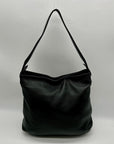Ugg Black Pebbled Leather Shoulder Bag